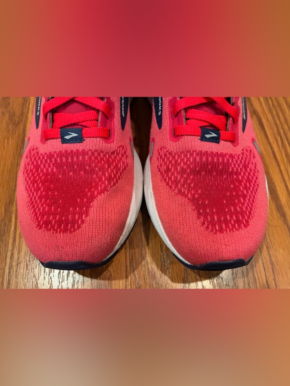 Brooks Launch 9 Running Shoes Pink Navy Women’s Size 8 Medium - Picture 8 of 10